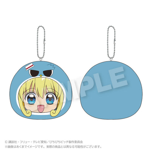 『ぴちぴちピッチ』まるめいつクッションキーホルダー るちあ